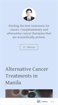 Mobile Screenshot of cancerhealerph.com